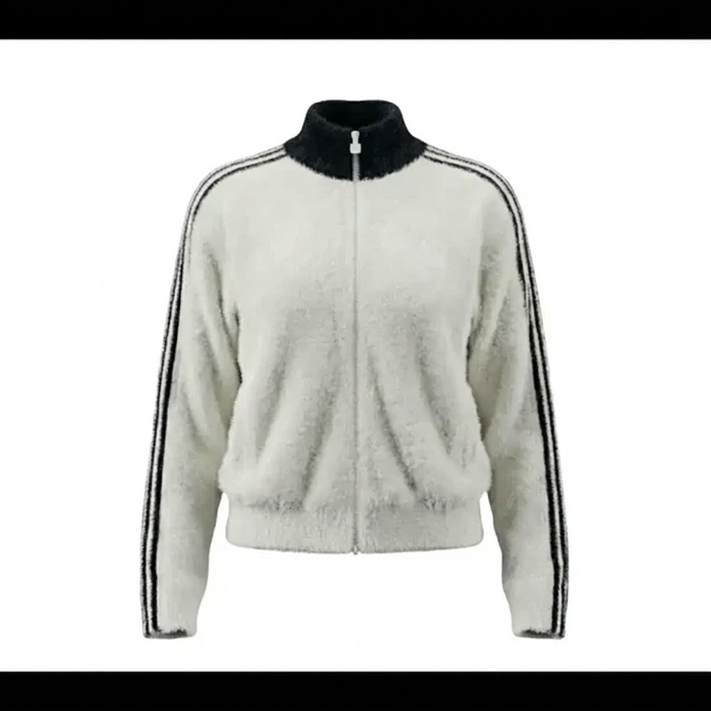 Premium Faux Mohair Fleece Hoodie