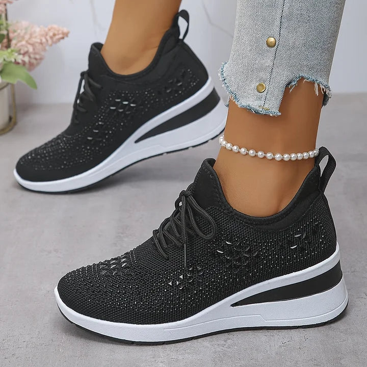 Mesh Orthopaedic Sneakers with a Supportive Elegant Fit