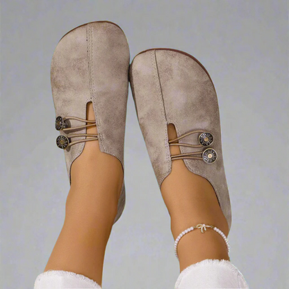 Faux-Leather Everyday Sandals with a Soft Adaptive Fit