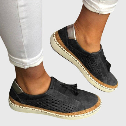 Mesh-Blend Orthopedic Slip-Ons with a Relaxed Easy-Fit