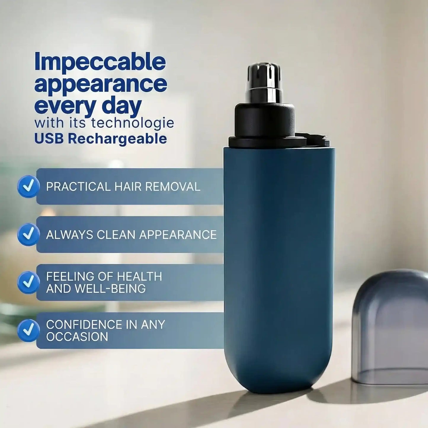 The "Ouch-Free" Trimmer | Grooming on the Go