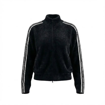 Premium Faux Mohair Fleece Hoodie