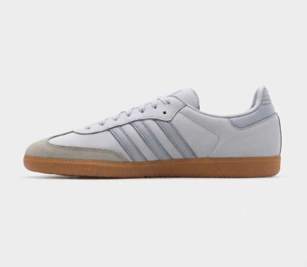 Retro OG White Silver Grey Casual Sneakers