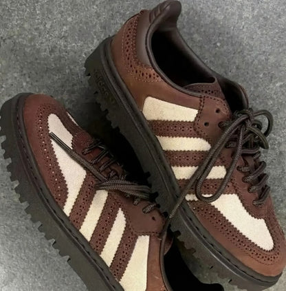 Brown Gold Retro Gum Sneakers 2026 (Special Edition)