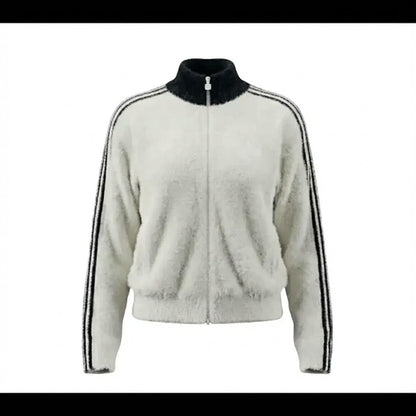 Premium Faux Mohair Fleece Hoodie